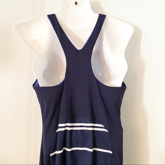 Athleta Color block Sport Racerback Dress - Picture 4 of 5